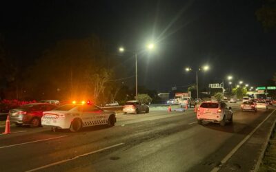 MUERE ATROPELLADO TRAS INTENTAR CRUZAR LA CARRETERA FEDERAL 57.