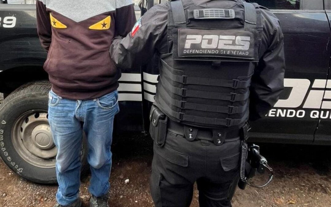 ES DETENIDO UN HOMBRE POR SU PRESUNTA RESPONSABILIDAD EN EL CRISTALAZO Y ROBO DE UNA CAFETERÍA UBICADA EN ZIBATÁ.