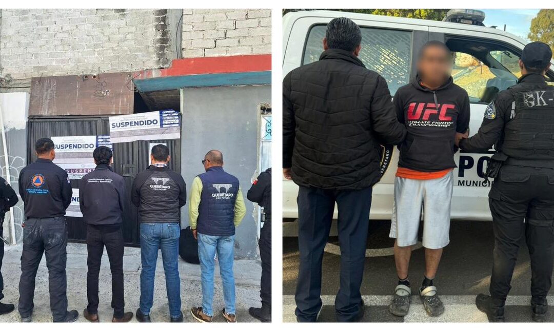 DURANTE LA CLAUSURA DE UN CENTRO DE ADICCIONES IRREGULAR EN LA COLONIA LIBERTAD, FUE DETENIDO UN HOMBRE BUSCADO POR HOMICIDIO EN LA CIUDAD DE MÉXICO.