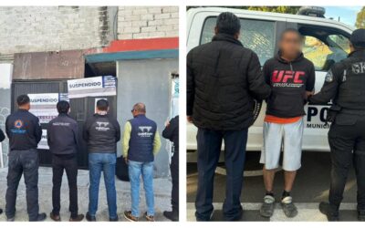 DURANTE LA CLAUSURA DE UN CENTRO DE ADICCIONES IRREGULAR EN LA COLONIA LIBERTAD, FUE DETENIDO UN HOMBRE BUSCADO POR HOMICIDIO EN LA CIUDAD DE MÉXICO.