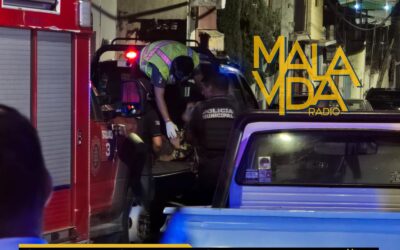 RIÑA VECINAL A “MACHETAZOS” EN EL BARRIO DE EL TEPE, DEJA DOS PERSONAS LESIONADAS Y DOS DETENIDAS.