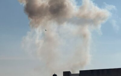 EXPLOSIÓN EN LAS INMEDIACIONES DEL LIBRAMIENTO NORPONIENTE ALERTA A VECINOS DE LA ZONA.