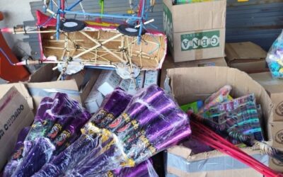 TRES MENORES RESULTARON CON QUEMADURAS GRAVES POR USO DE PIROTECNIA, UNO FUE TRASLADADO A EUA PARA RECIBIR ATENCIÓN MÉDICA ESPECIALIZADA.