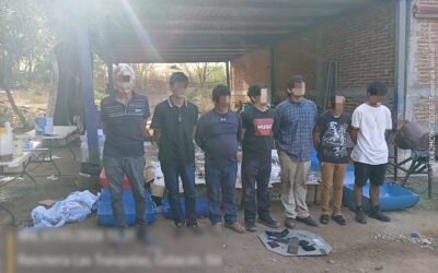 FUERZAS FEDERALES LOCALIZAN Y DESMANTELAN UN LABORATORIO Y UNA BODEGA UTILIZADOS PARA LA ELABORACIÓN DE DROGAS SINTÉTICAS.