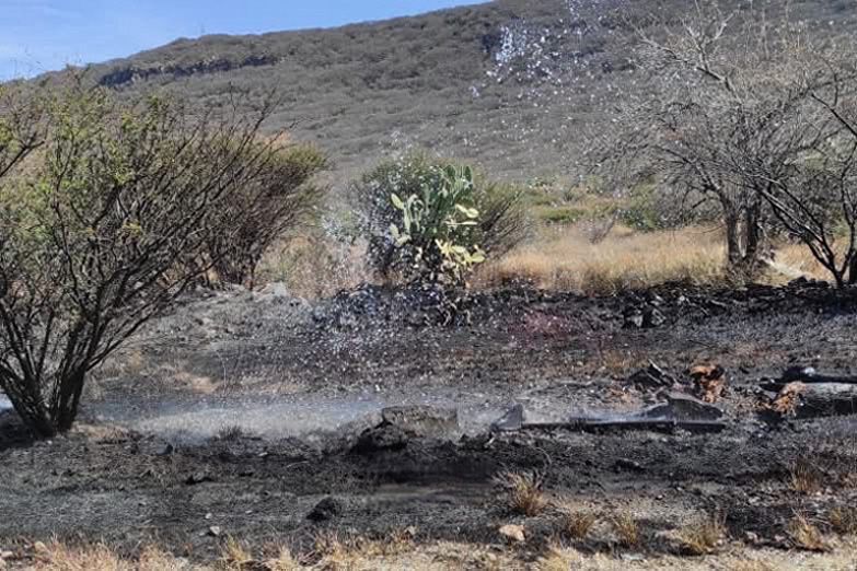 INCENDIO EN LAS FALDAS DEL TANGANO MOVILIZA A CUERPOS DE EMERGENCIAS.