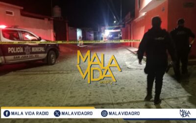HOMBRE ES ASESINADO A BALAZOS A UNOS CUANTO METROS DE SU DOMICILIO EN SAN JUAN DEL RÍO.