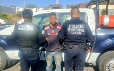LESIONÓ CON UN ARMA DE FUEGO A UN HOMBRE, FUE DETENIDO POR POLICÍAS DEL MUNICIPIO DE COLÓN.