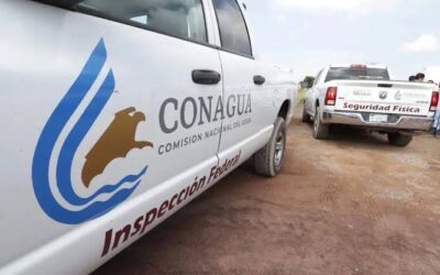 AUTORIDADES FEDERALES CLAUSURAN PUNTO ILEGAL DE VENTA DE AGUA EN EZEQUIEL MONTES.