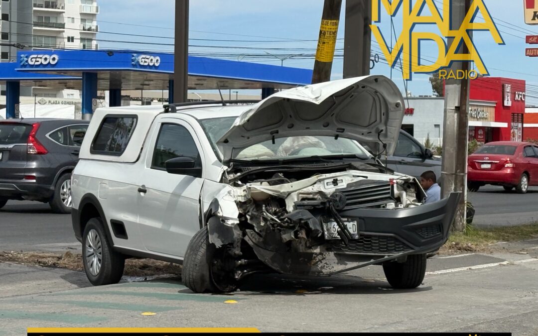 FUERTE ACCIDENTE VEHICULAR SE REGISTRÓ SOBRE PASEO CONSTITUYENTES.