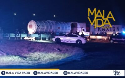 AUTORIDADES ASEGURARON UNA PIPA CARGADA CON PRESUNTO HUACHICOL EN LA 57, DURANTE EL OPERATIVO HUBO DETONACIONES DE ARMA DE FUEGO.