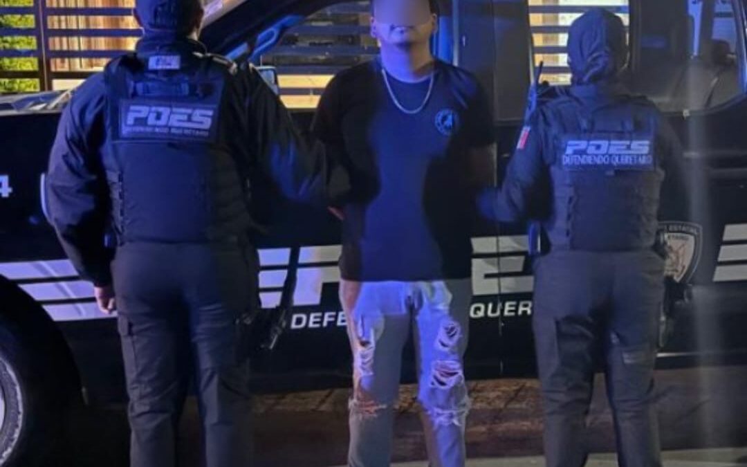 ELEMENTOS DE POES DETIENEN A UN HOMBRE CON TRES KILOS DE PRESUNTA MARIHUANA.