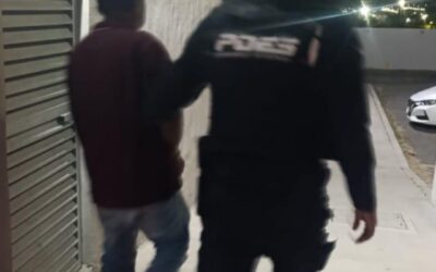 HOMBRE ALCOHOLIZADO Y VIOLENTO ES DETENIDO LUEGO DE QUE SU ESPOSA LO DENUNCIÓ EN LOMA BONITA.