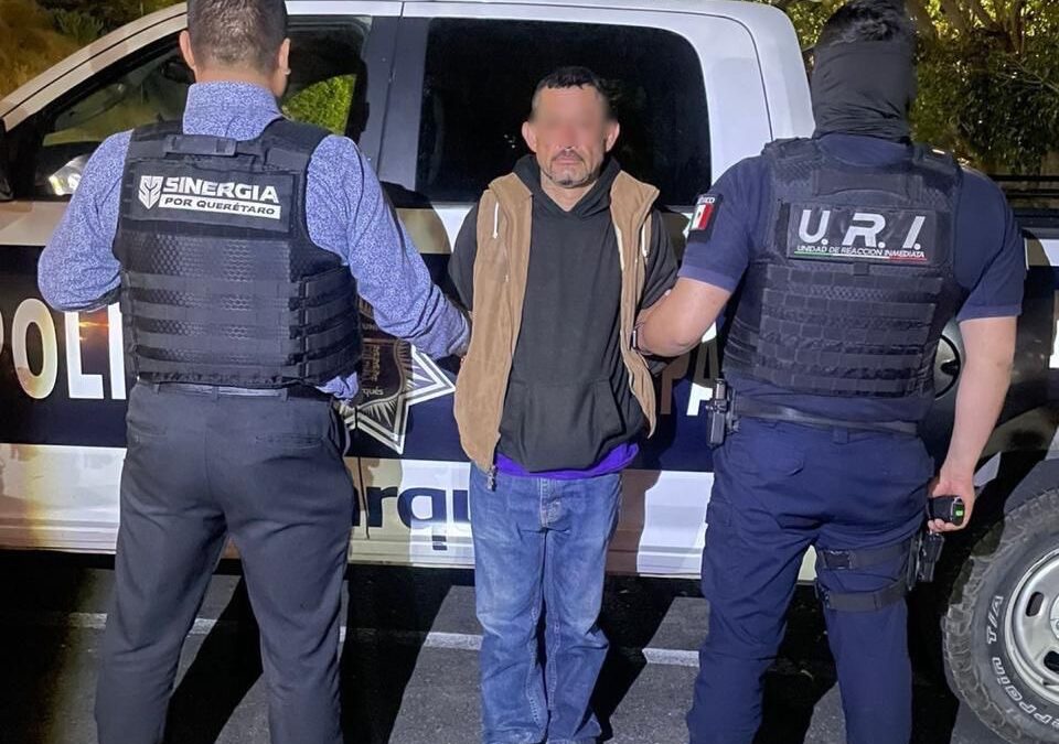 DETIENEN EN EL MARQUÉS A UN HOMBRE BUSCADO POR AUTORIDADES DE GUANAJUATO DESDE EL 2019, POR EL DELITO DE HOMICIDIO.