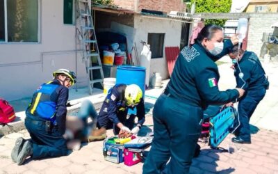 HOMBRE MUERE TRAS CAER DE LA AZOTEA EN LA COLONIA 5 DE FEBRERO.