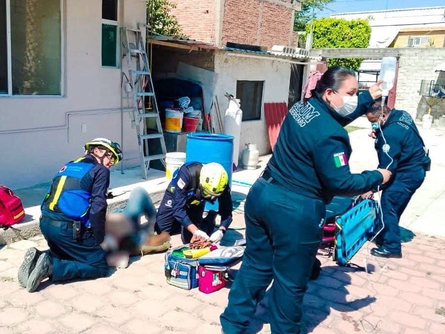 HOMBRE MUERE TRAS CAER DE LA AZOTEA EN LA COLONIA 5 DE FEBRERO.