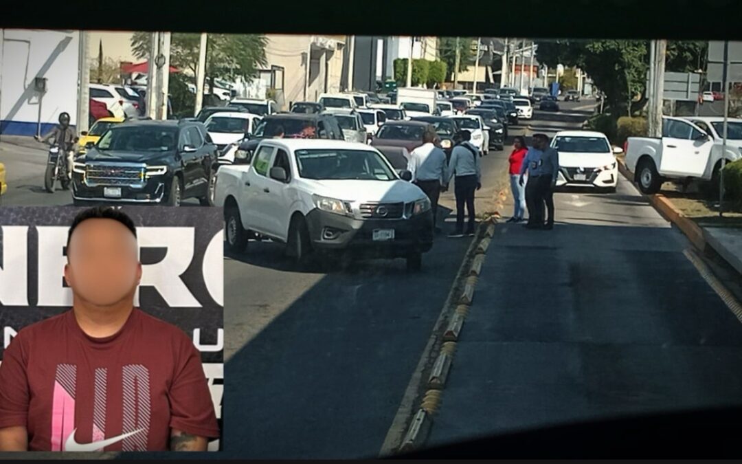 TRAS PERSECUCIÓN Y CHOQUE AUTORIDADES DE LA FGE ASEGURARON A UN SUJETO PRESUNTAMENTE RESPONSABLE DEL DELITO DE HOMICIDIO OCURRIDO EN EL CDMX.