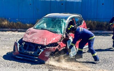 ADULTO MAYOR PROTAGONIZA FUERTE ACCIDENTE VEHICULAR SOBRE PASEO DE LA REPÚBLICA.