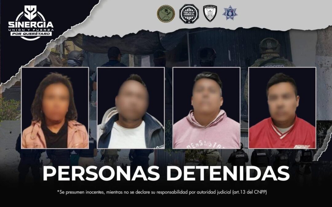 FGE CUMPLIMIENTO CUATRO ORDEN DE APREHENSIÓN DURANTE VARIOS CATEOS EN EL MUNICIPIO DE COLÓN.