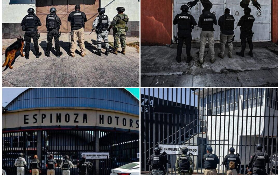 LA FGE LOGRÓ EL ASEGURAMIENTO MASIVO DE VEHÍCULOS DE ALTA GAMA PRESUNTAMENTE RELACIONADOS CON OPERACIONES ILÍCITAS EN SAN JUAN DEL RÍO.