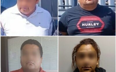 POLICÍAS ESTATALES ASEGURAN A CUATRO PERSONAS CON LICENCIAS Y PERMISOS PARA CONDUCIR FALSAS.