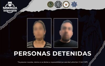 DOS PERSONAS DE ORIGEN EXTRANJERO FUERON DETENIDAS TRAS UN CATEO POR PARTE DE LA FGE EN EL MARQUÉS.