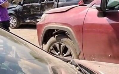 ESPOSA DE UN EXPRESIDENTE MUNICIPAL DE COLÓN PROVOCA FUERTE ACCIDENTE VEHICULAR E INTENTA USAR SUS PRESUNTAS INFLUENCIAS PARA EVADIR SUS RESPONSABILIDADES.