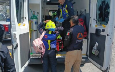 PERSONA RESULTA LESIONADA TRAS RECIBIR UNA DESCARGA ELÉCTRICA MIENTRAS TRABAJABA.