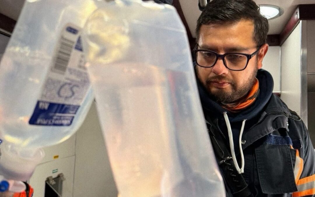 TRASLADAN AL HOSPITAL EN CALIDAD DE GRAVE A UN HOMBRE QUE SUFRIÓ COMPLICACIONES POR DIABETES EN EL MARQUÉS.