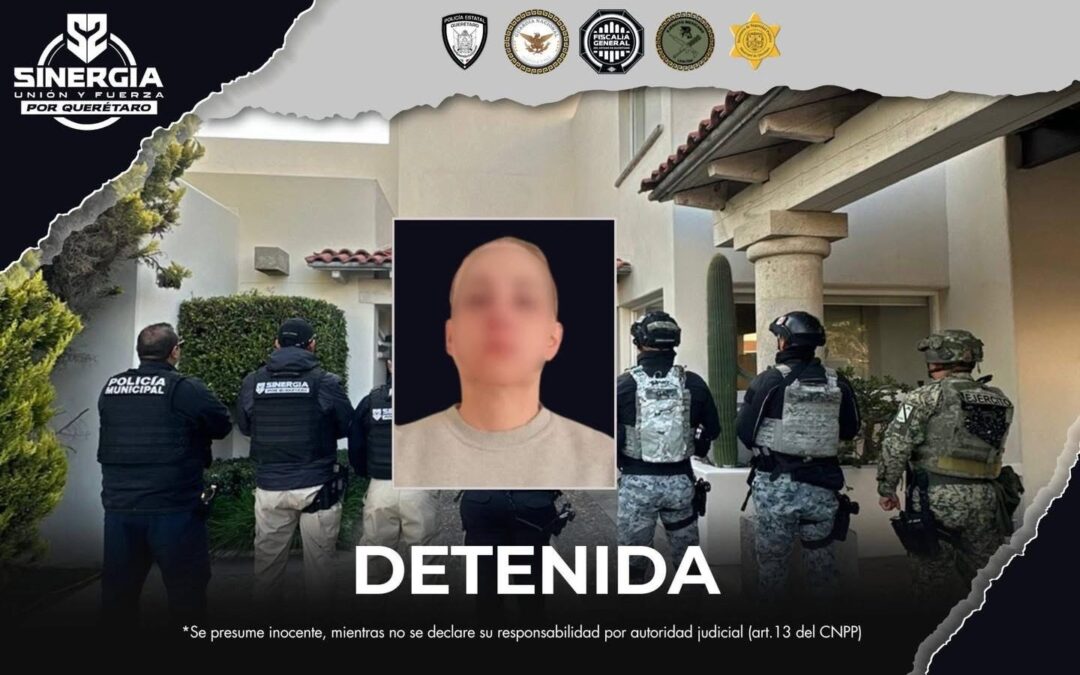 DETIENEN A MUJER INVESTIGADA POR EL DELITO DE AMENAZAS.