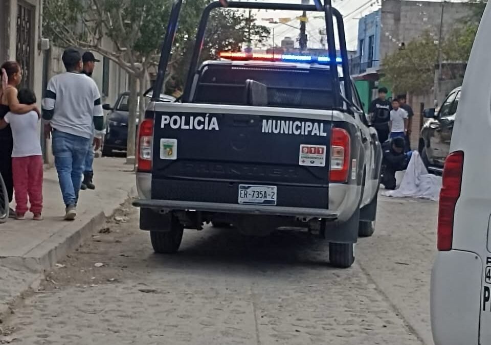 ASESINAN A BALAZOS A UN HOMBRE EN EL MUNICIPIO DE PEDRO ESCOBEDO.