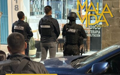 LA FGE REALIZA DILIGENCIAS DE CATEO EN LA CLÍNICA EN DONDE UNA PERSONA MURIÓ TRAS UNA PRESUNTA NEGLIGENCIA MÉDICA.