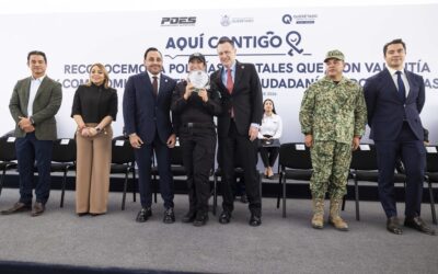 ENTREGA EL GOBERNADOR EL PREMIO AL MÉRITO POLICIAL 2026.