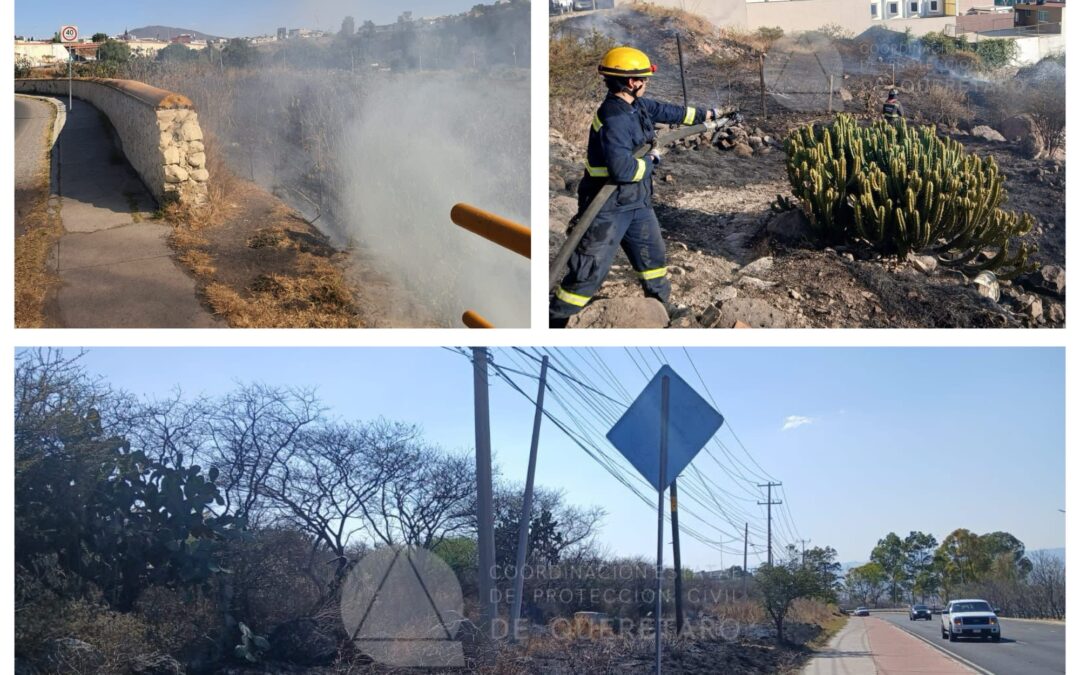 TRES INCENDIOS SE REGISTRARON EN DISTINTOS PUNTOS DE LA ZONA METROPOLITANA.