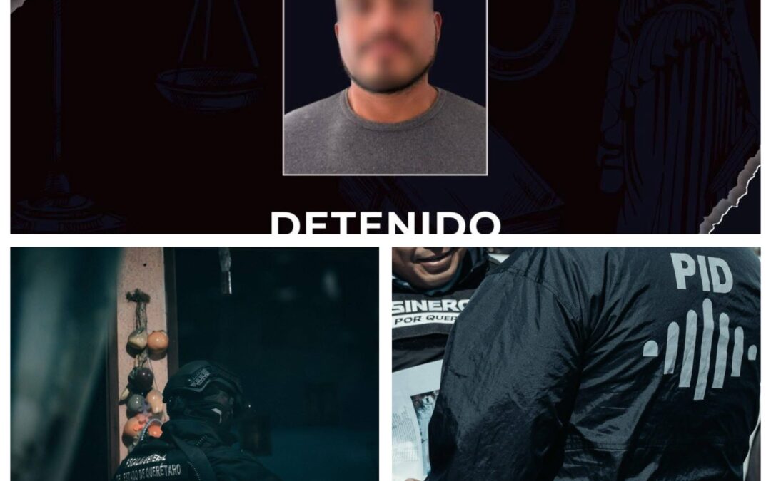 ALBERTO “N” ES DETENIDO EN SAN JUAN DEL RÍO POR SU PRESUNTA RESUEN EL DELITO DE VIOLENCIA FAMILIAR.