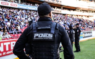 LISTO EL OPERATIVO DE SEGURIDAD PARA EL PARTIDO DE GALLOS BLANCOS VS CRUZ AZUL EN LA CORREGIDORA.