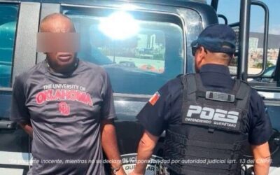 DETIENEN A UN SUJETO TRAS PRESUNTAMENTE REALIZAR TOCAMIENTOS INDEBIDOS A UNA MUJER.