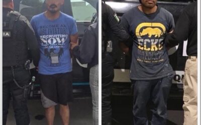 POLICÍAS DE EL MARQUÉS DETUVIERON A DOS SUJETOS QUE CONTABAN CON ÓRDENES DE APRENSIÓN VIGENTE.