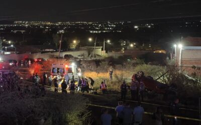FATAL ACCIDENTE DEJA UNA PERSONA SIN VIDA Y DIEZ PERSONAS LESIONADAS.