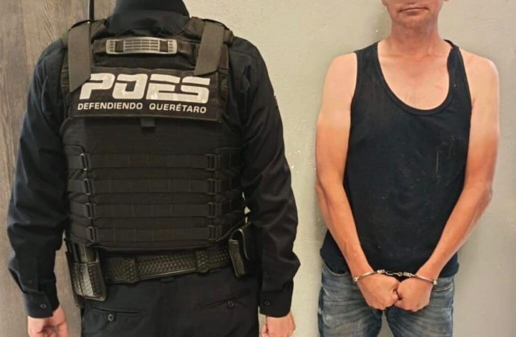 ES DETENIDO POR SU PRESUNTA RESPONSABILIDAD EN EL DELITO DE VIOLENCIA FAMILIAR.