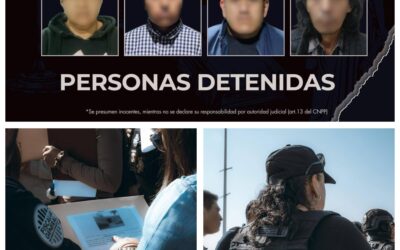 CUATRO PERSONAS DETENIDAS DURANTE CATEOS REALIZADOS POR LA FGE.