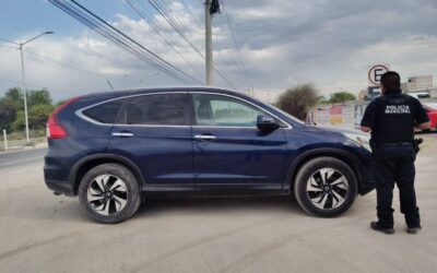 POLICÍAS DEL MUNICIPIO DE COLÓN RECUPERAN UN VEHÍCULO CON REPORTE DE ROBO DESDE EL 2021.