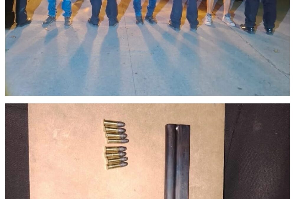 DETIENEN A TRES HOMBRES QUIENES REALIZARON DETONACIONES DE ARMA DE FUEGO EN PEDRO ESCOBEDO.