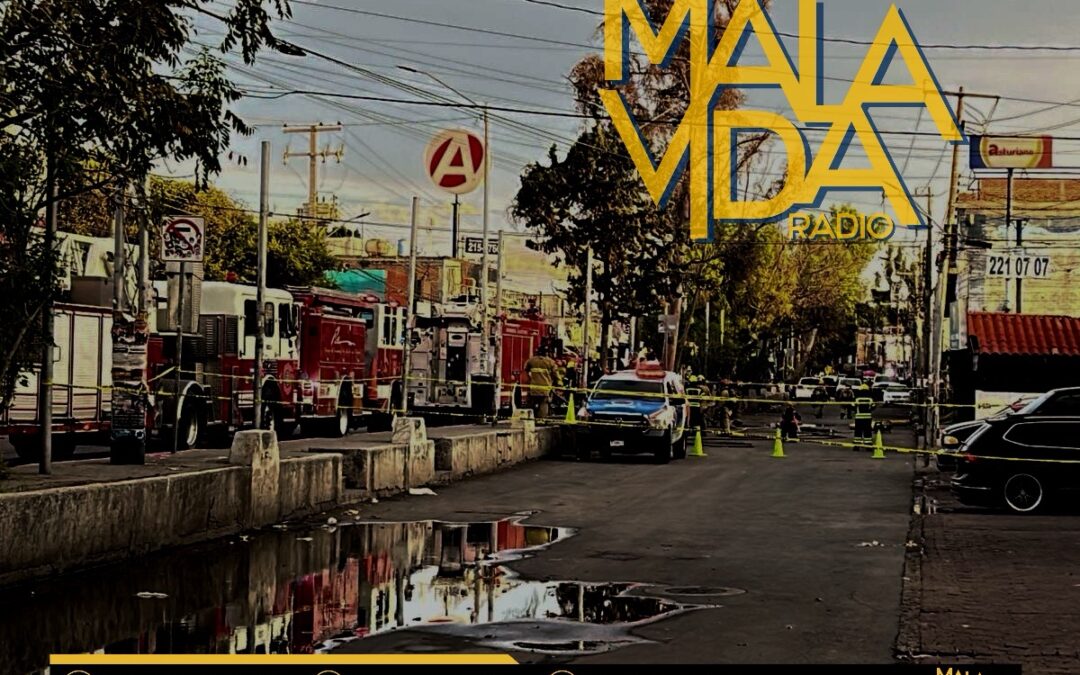 FUERTE FUGA DE GAS PROVOCA EL CIERRE DE AVENIDA REVOLUCIÓN.