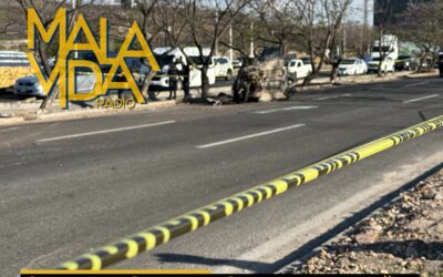 FATAL ACCIDENTE SOBRE PASEO DE LA REPÚBLICA DEJA UNA PERSONA MUERTA Y UNA MÁS GRAVEMENTE LESIONADA.