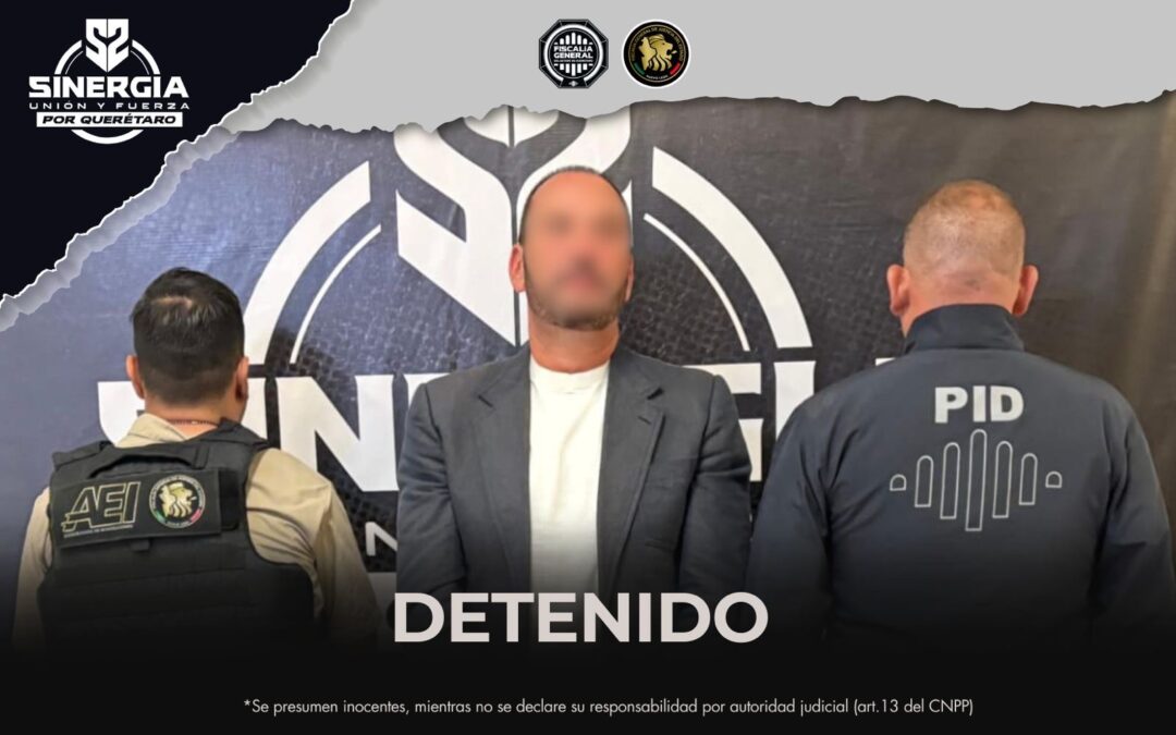 DETIENEN EN QUERÉTARO A UN HOMBRE BUSCADO POR LAS AUTORIDADES DE NUEVO LEÓN.