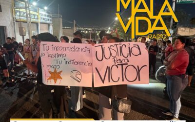 MANIFESTANTES CIERRAN POR CASI DOS HORAS PROLONGACION TECNOLÓGICO, PIDEN JUSTICIA PARA EL JOVEN VÍCTOR TAMAYO, QUIEN FALLECIÓ TRAS UN FUERTE ACCIDENTE VEHICULAR OCURRIDO ENNLA ZONA CUANDO CIRCULABA EN SU MOTO.