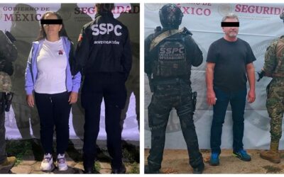 EN CHIAPAS AUTORIDADES FEDERALES ASEGURAN A DOS PERSONAS VINCULADAS CON EL CÁRTEL DE SINALOA.