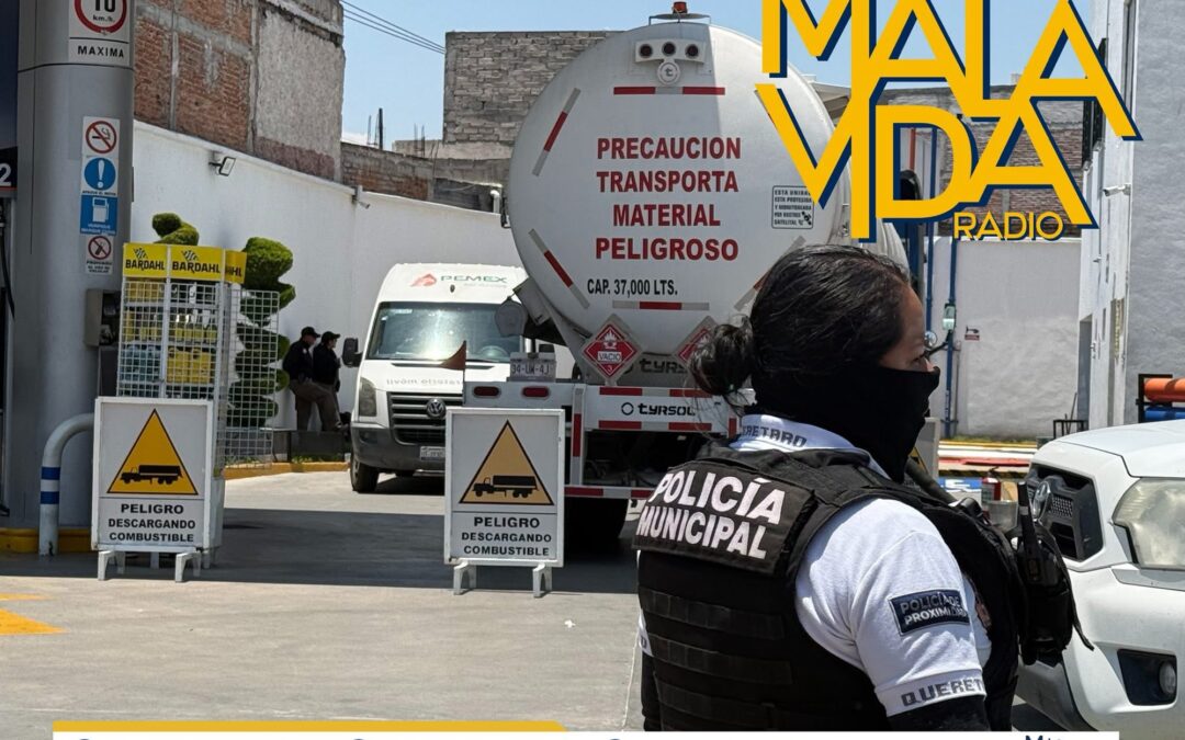 FGR EN QUERÉTARO CATEA Y ASEGURA ESTACIÓN DE GASOLINA QUE COMERCIALIZABA COMBUSTIBLE DE PROCEDENCIA ILÍCITA.