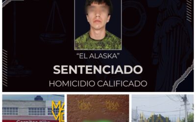 EL ALASKS ES SENTENCIADO A 35 AÑOS DE PRISIÓN POR SU RESPONSABILIDAD EN EL DELITO DE HOMICIDIO.