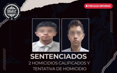 SENTENCIADOS A 93 AÑOS DE PRISIÓN ANTONIO “N” Y VIDAL “N” ALIAS “EL ALÍEN”, POR SU RESPONSABILIDAD EN UN DOBLE HOMICIDIO.